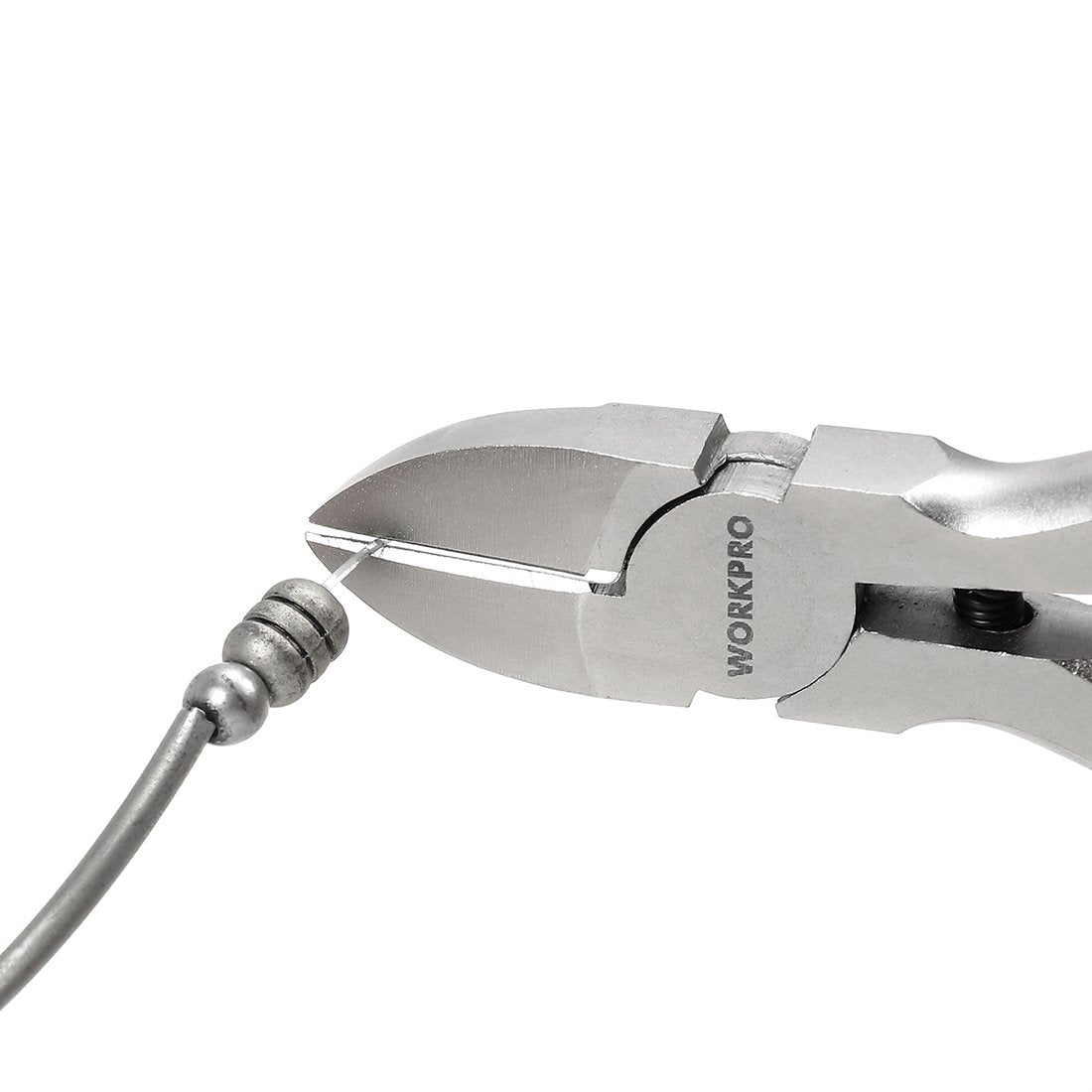 WORKPRO wire looping pliers help form uniform loops easily.