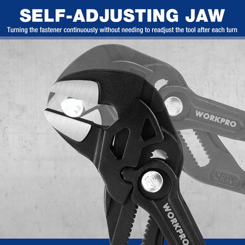 WORKPRO labor-saving handle design reduces hand fatigue during extended use.