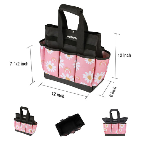WORKPRO large-capacity interior ready to store all essential gardening tools and supplies.