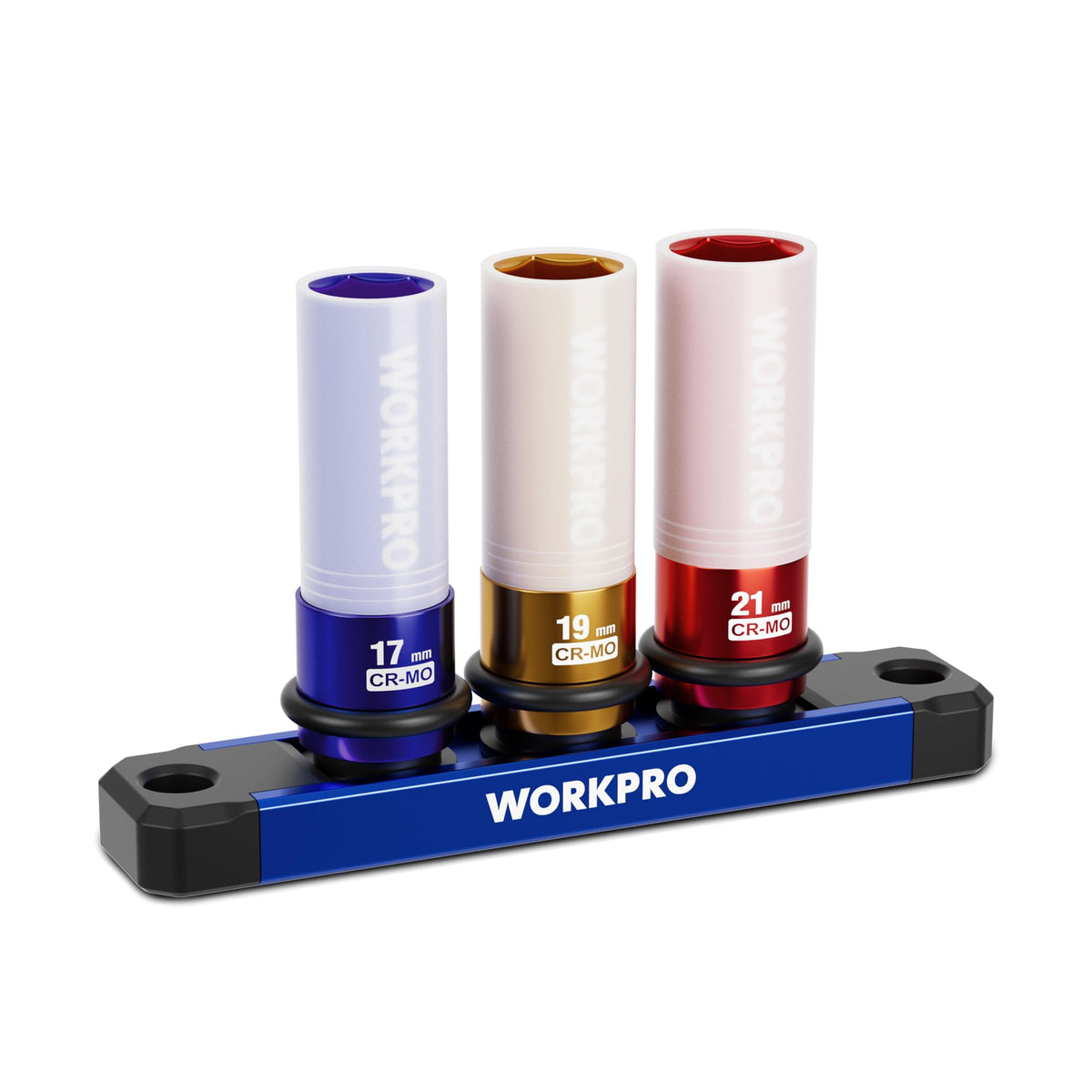 WORKPRO lug nut socket 17mm deep for tight wheel wells