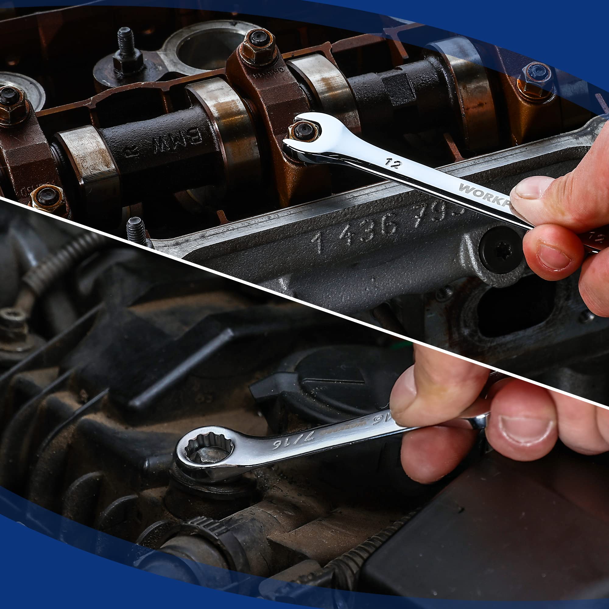 WORKPRO metric wrenches cover common sizes for metric hardware tasks