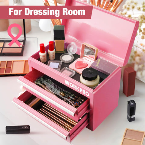 WORKPRO mini tool box is portable for home or workshop tasks