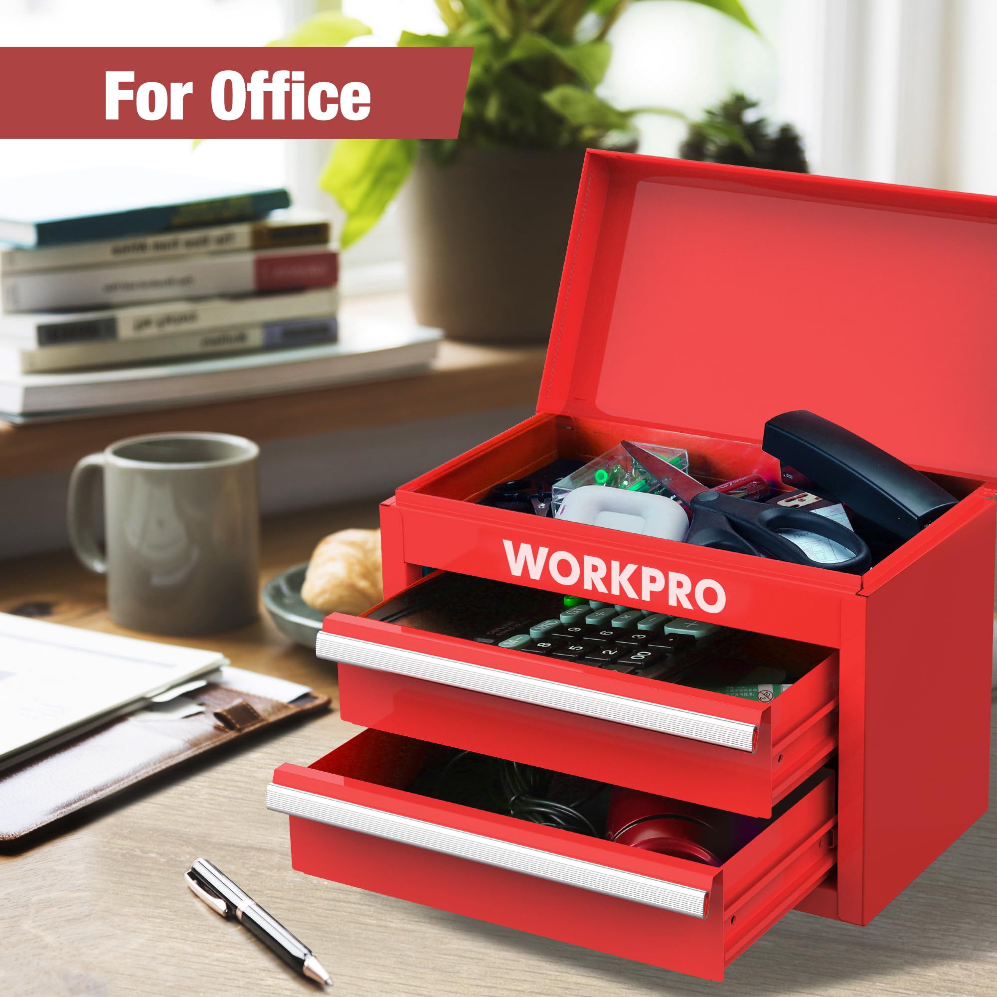 WORKPRO mini toolbox designed for daily use and organized storage