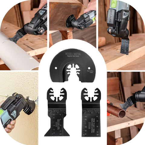WorkPRO multi-tool compatibility guide image showing broad tool fitment.