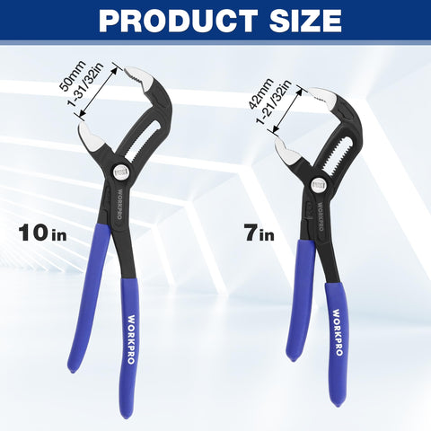 WORKPRO multi-use repair pliers suitable for home and shop tasks