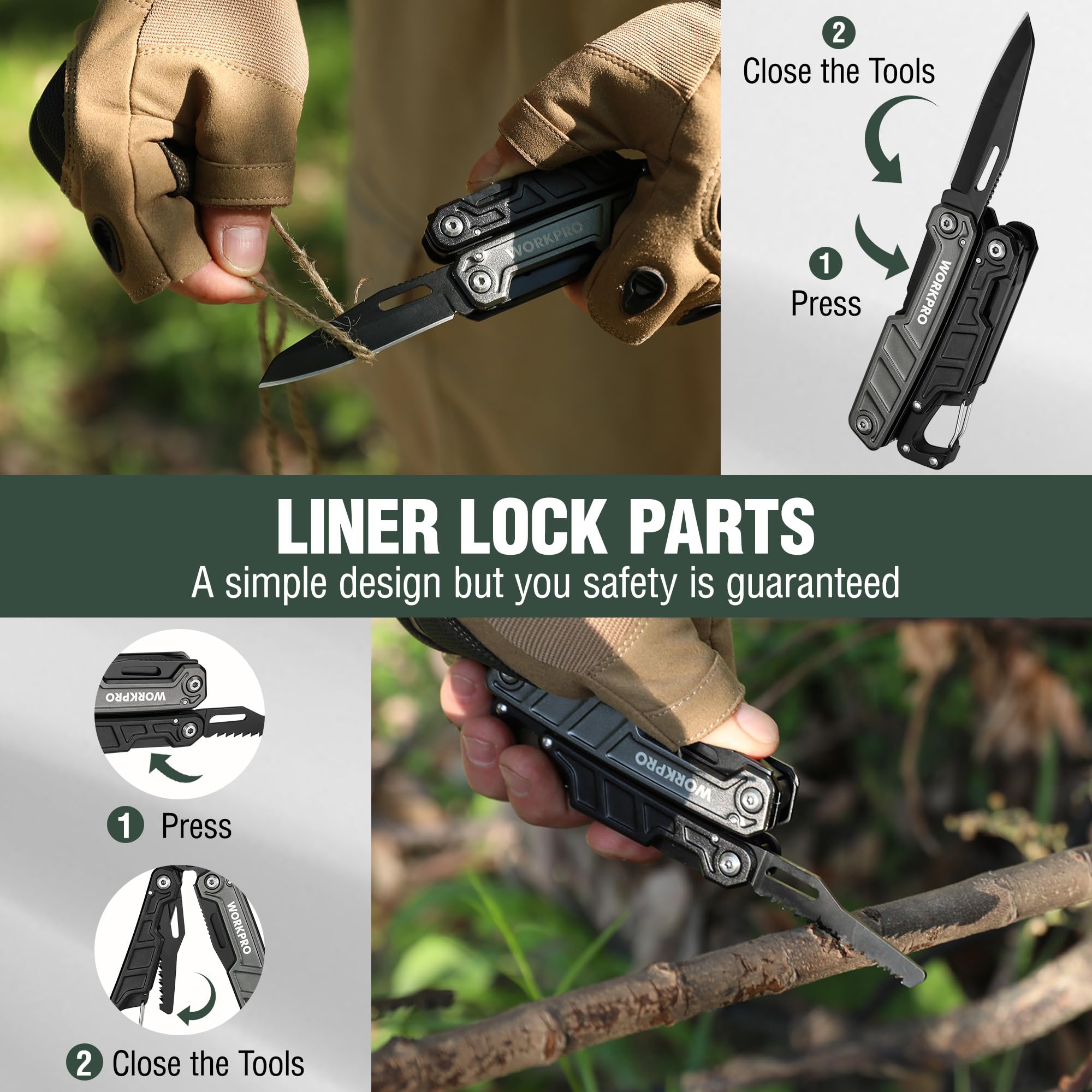WORKPRO Phillips screwdriver for durable cross-head drives