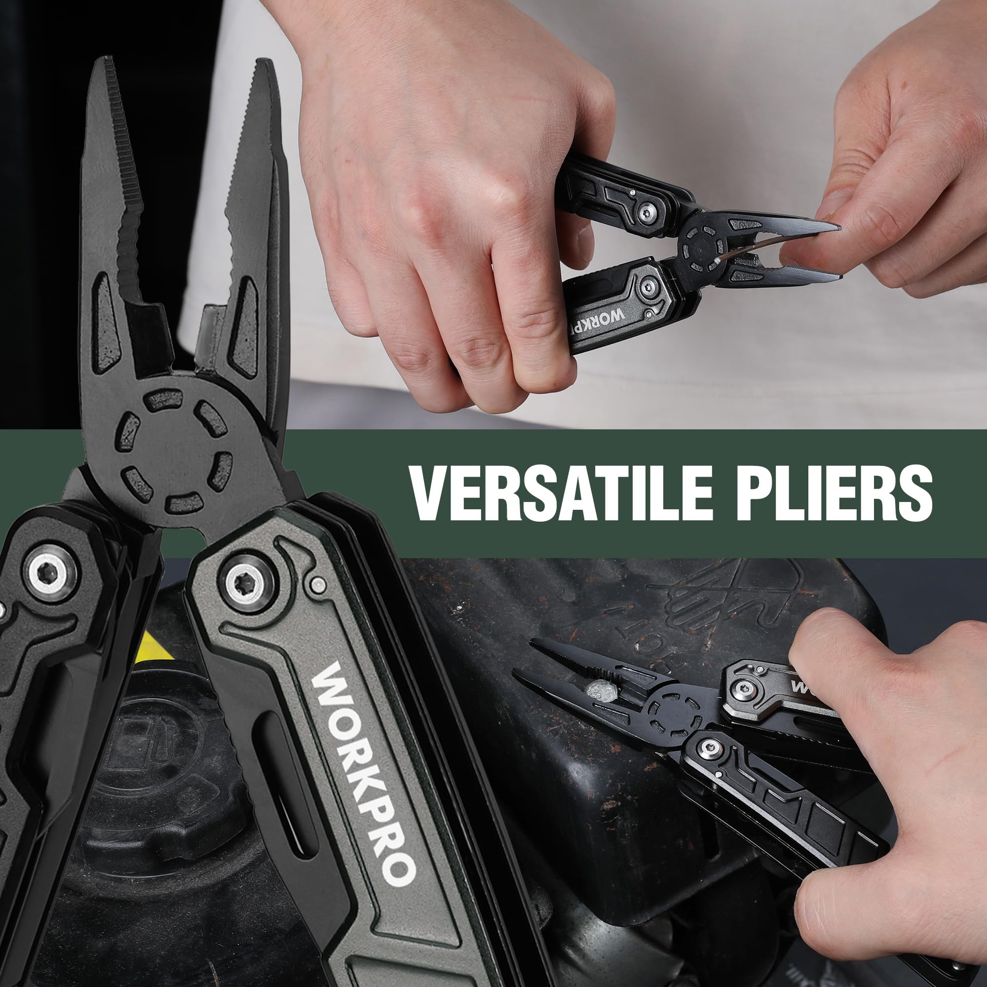 WORKPRO slotted screwdriver for reliable screw access