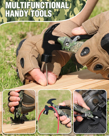 WORKPRO 12-in-1 saw blade on compact multitool for trails