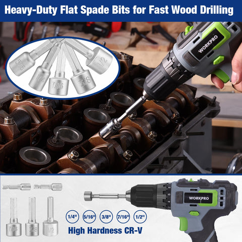 5-piece nut drivers for socket-style fastener work
