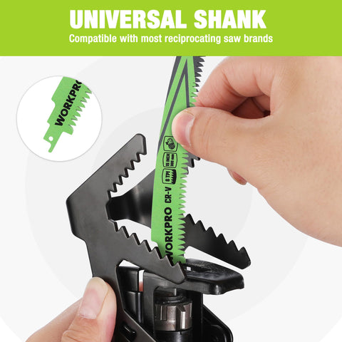 Compact packaging keeps blades organized for easy storage.