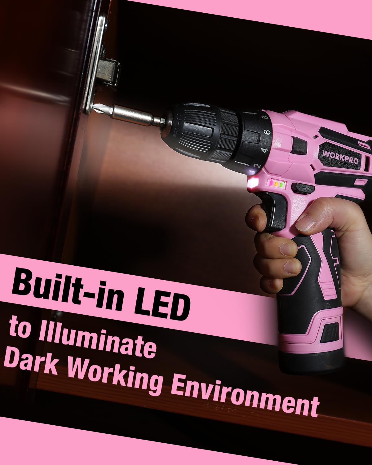 Lightweight at 1.8 lb, easy to maneuver during projects.