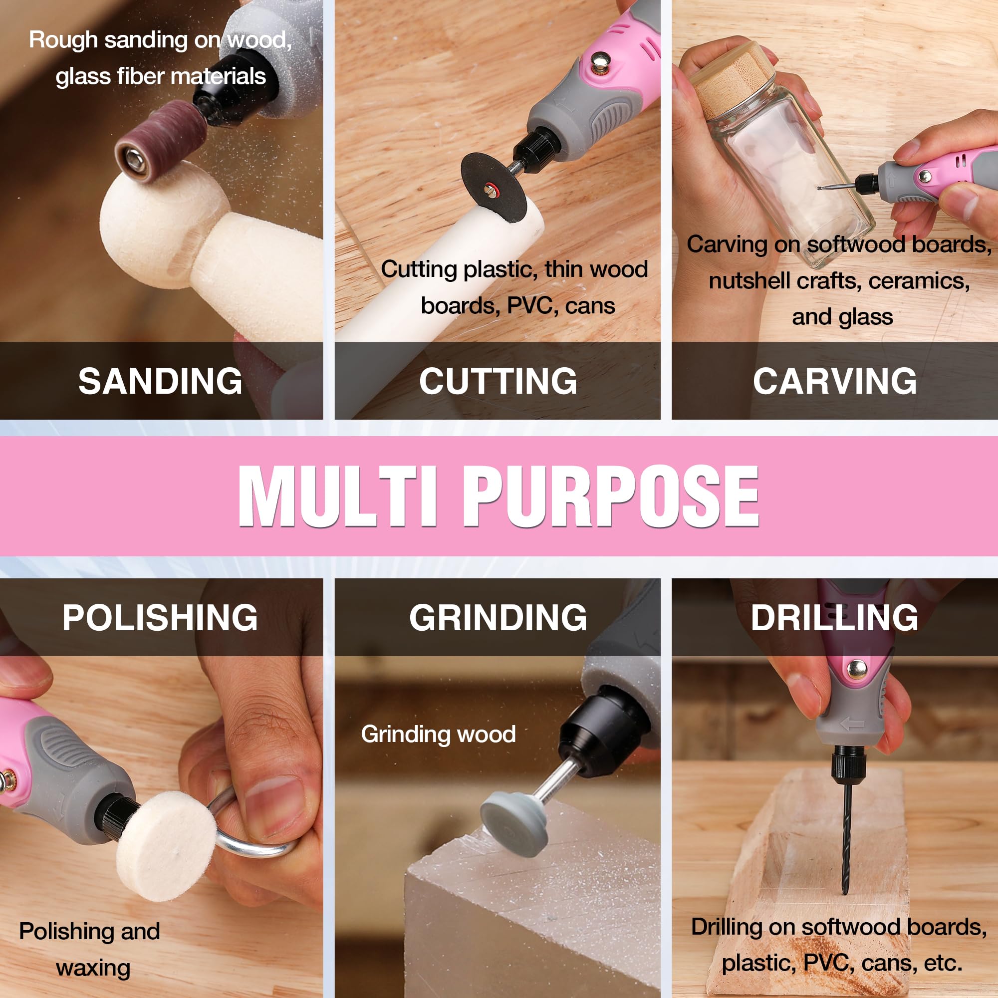 Pink ribbon branding highlights charitable support with purchases