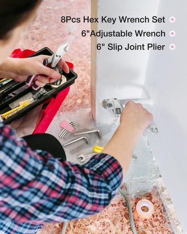 WORKPRO Pink Magnetic Screwdrivers and bits for fast, secure driving.