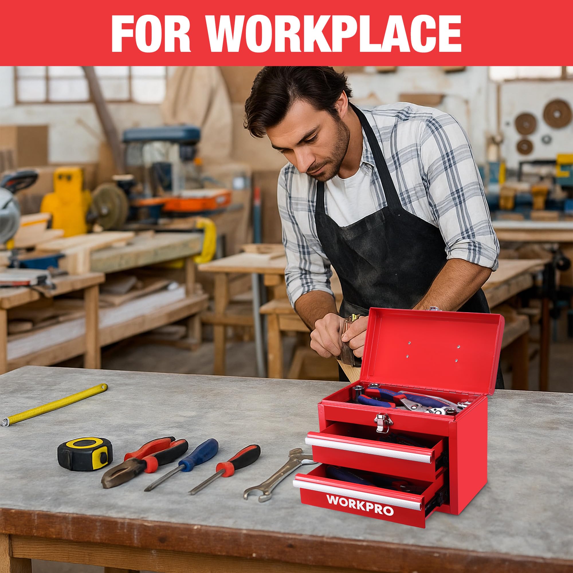 WORKPRO PP feet pads protect surfaces and preserve finish