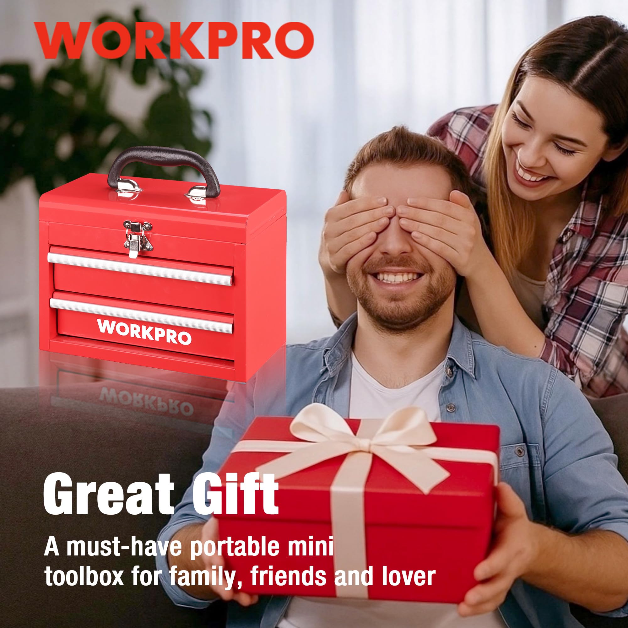 WORKPRO versatile storage for cosmetics and jewelry when needed