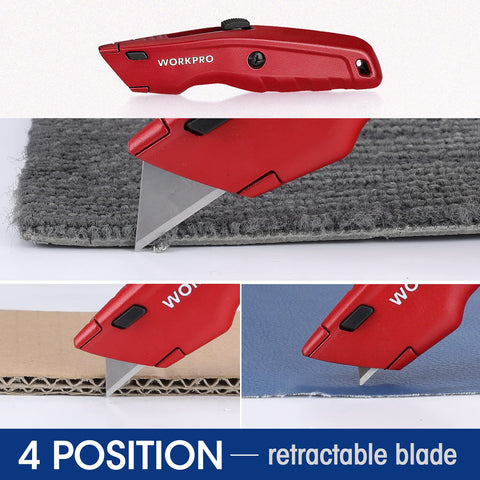 Aluminum body provides rust-free durability and light weight