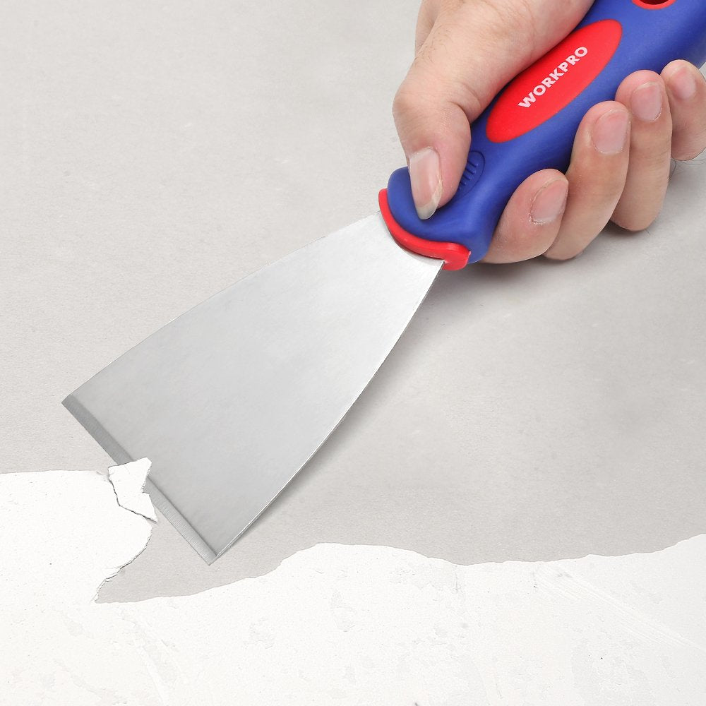 Workpro mirror-polished finish resists rust for lasting use