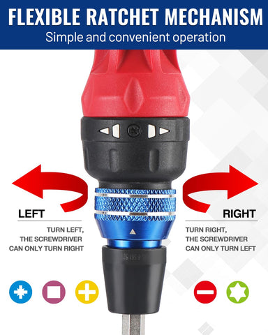 WORKPRO quick-load auto-locking design allows one-handed bit changes.