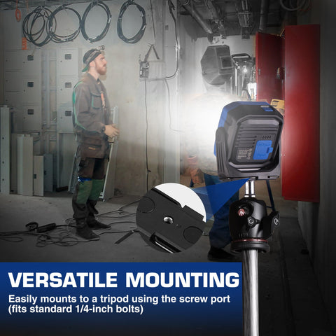 WORKPRO ABS+TPE construction ensures durable use in daily tasks.