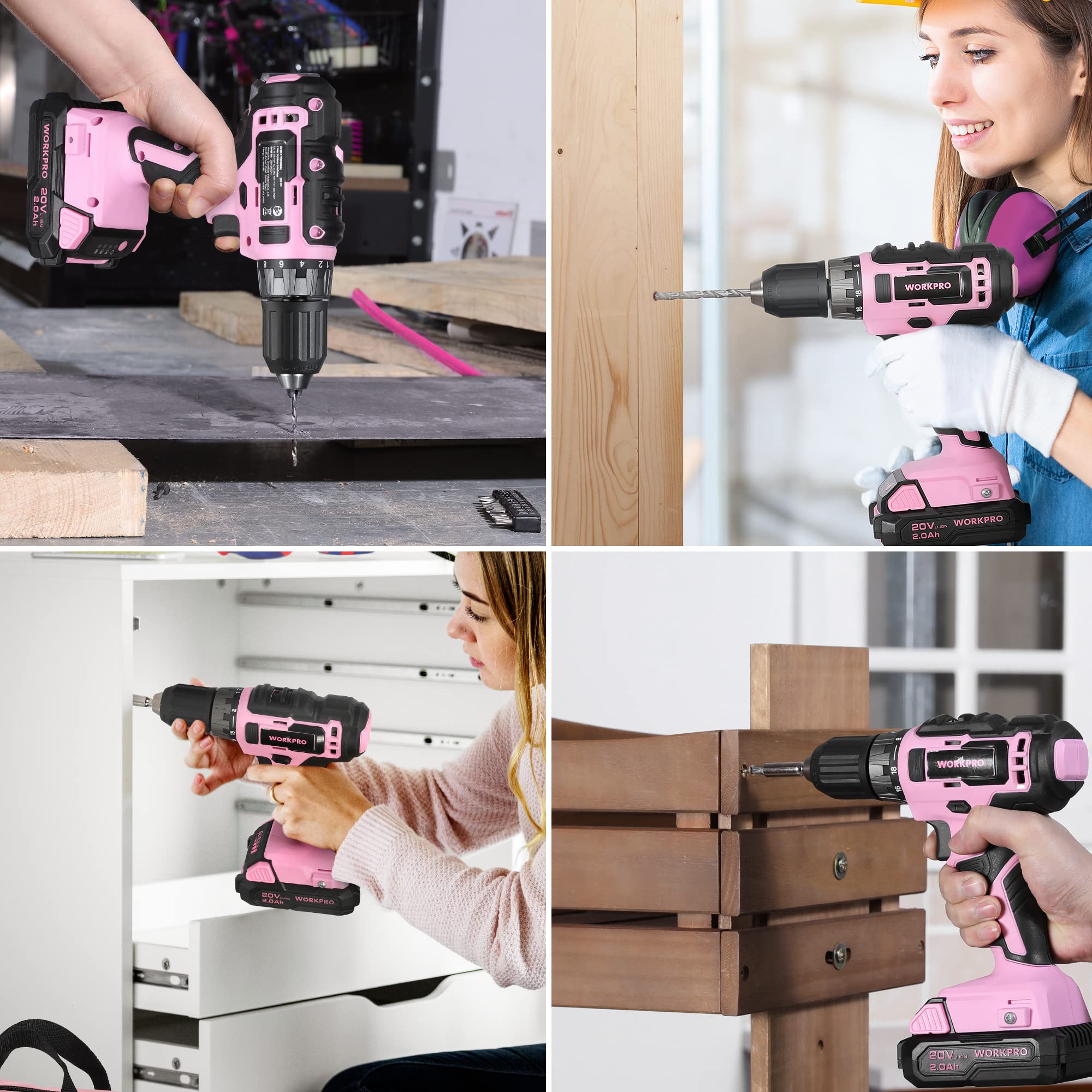 WORKPRO rust-resistant CR-V tools ensuring durable performance