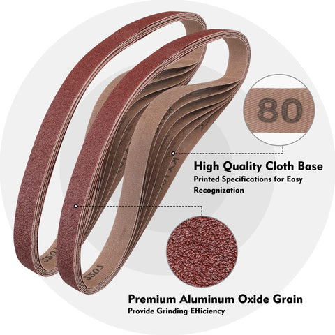 WORKPRO ideal for knife sharpening, deburring, and rust removal with proper grit range.