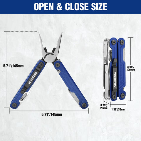 WORKPRO scissors attachment ready for quick trimming tasks