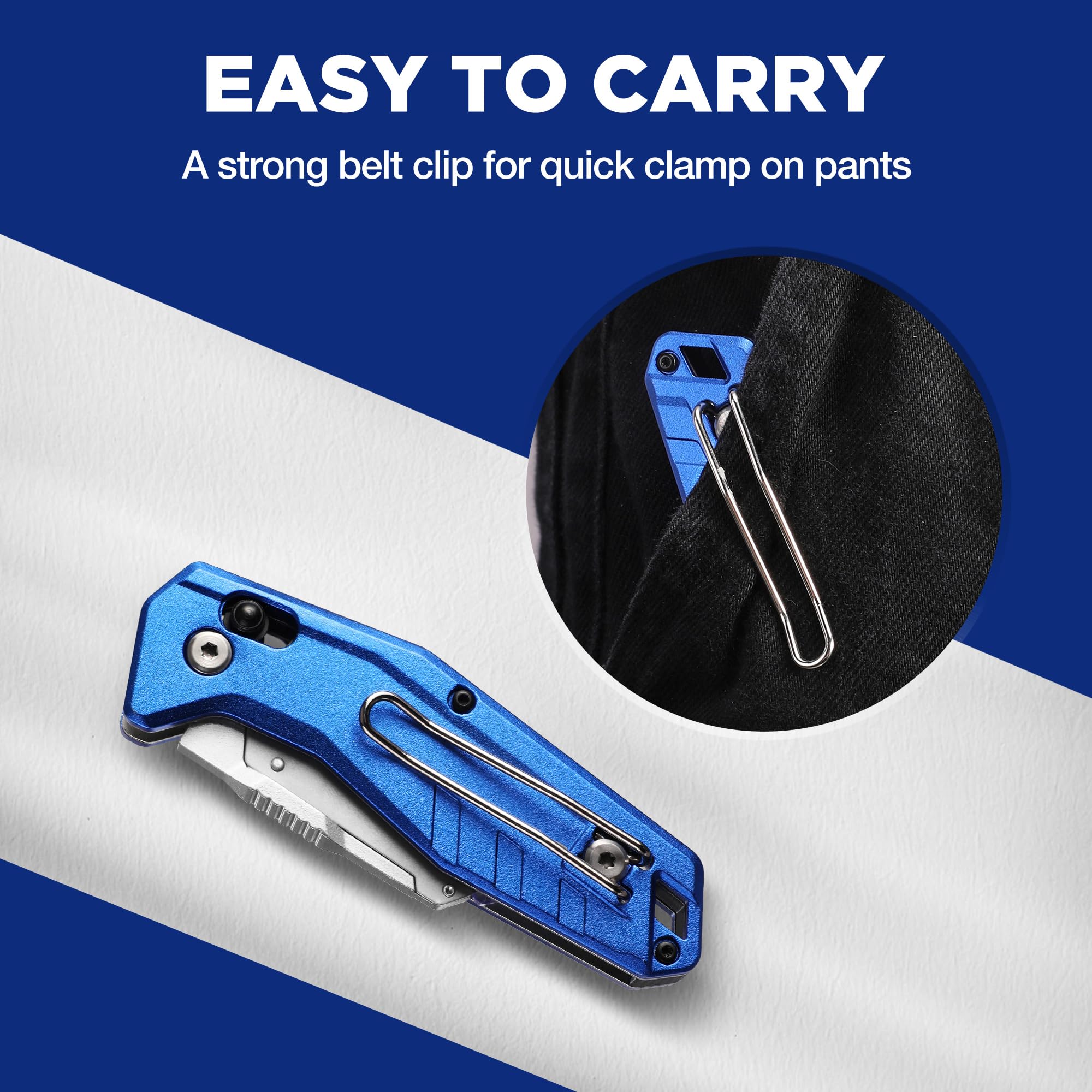 WORKPRO SK5 blade with high-heat treatment for durability