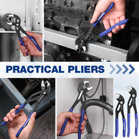 WORKPRO soft grip handles for comfortable extended use