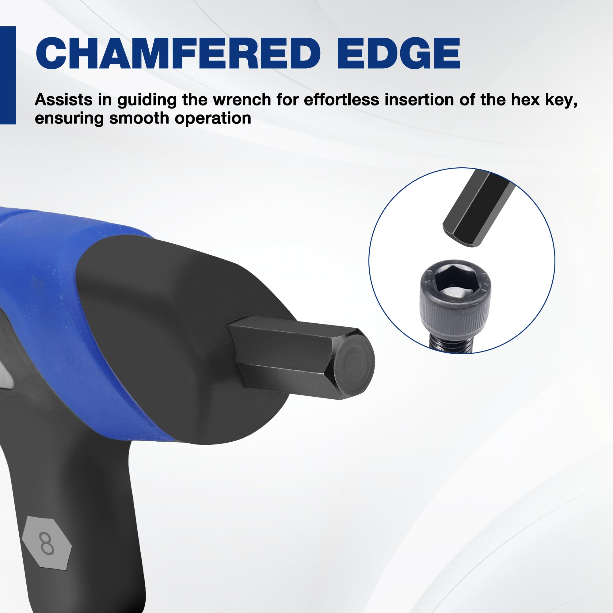 WORKPRO T-handle grip for comfortable leverage during tasks