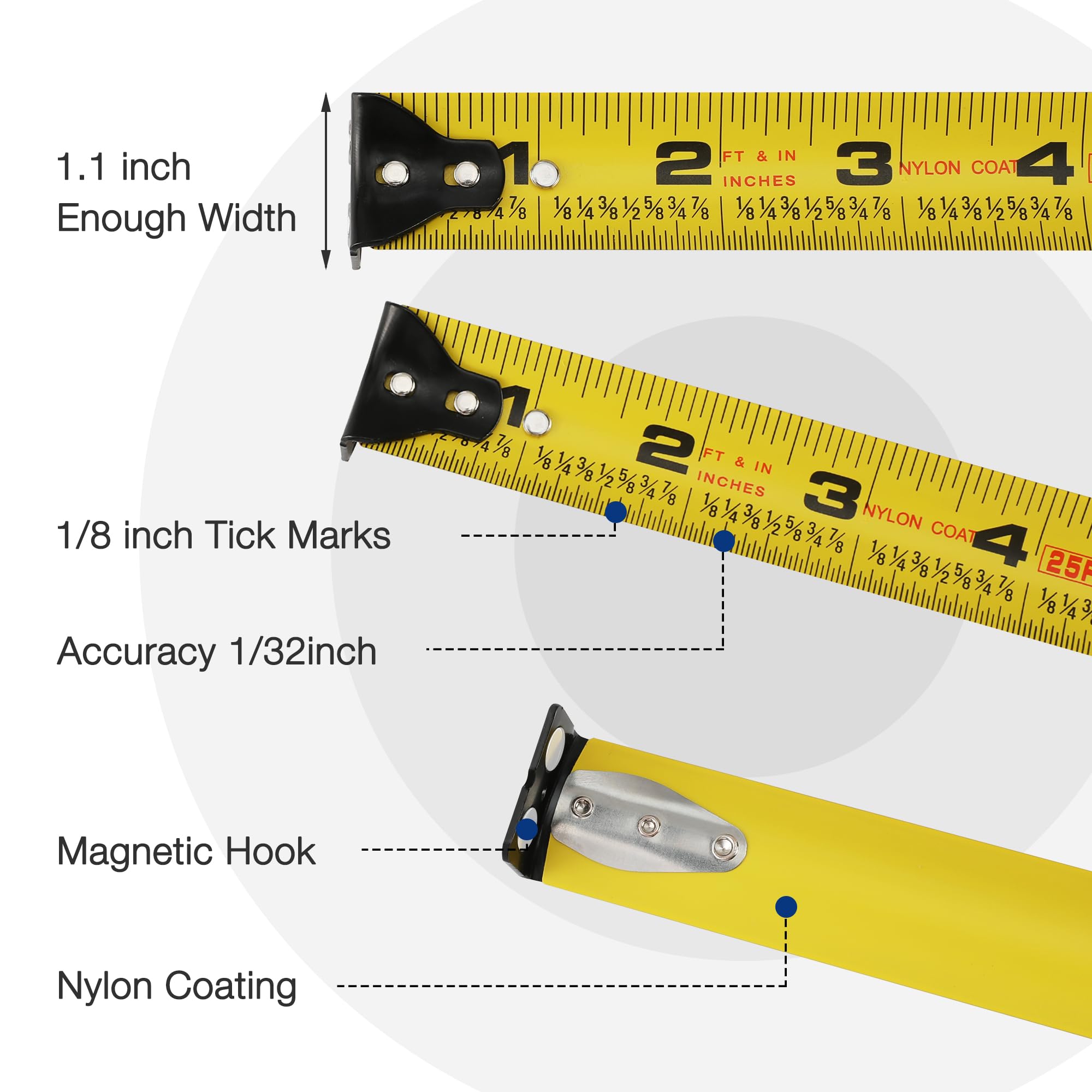 WORKPRO double retract design demonstrated for quick locking and releasing