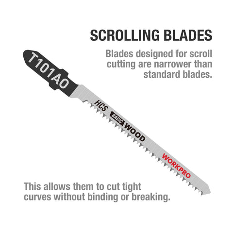 WorkPRO three-blade set with T123X and T101AO for precision