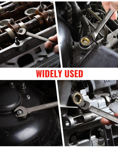 WORKPRO nickel-plated finish resists corrosion while maintaining shine.