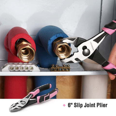 WORKPRO utility knife SK5 enables clean cuts during projects