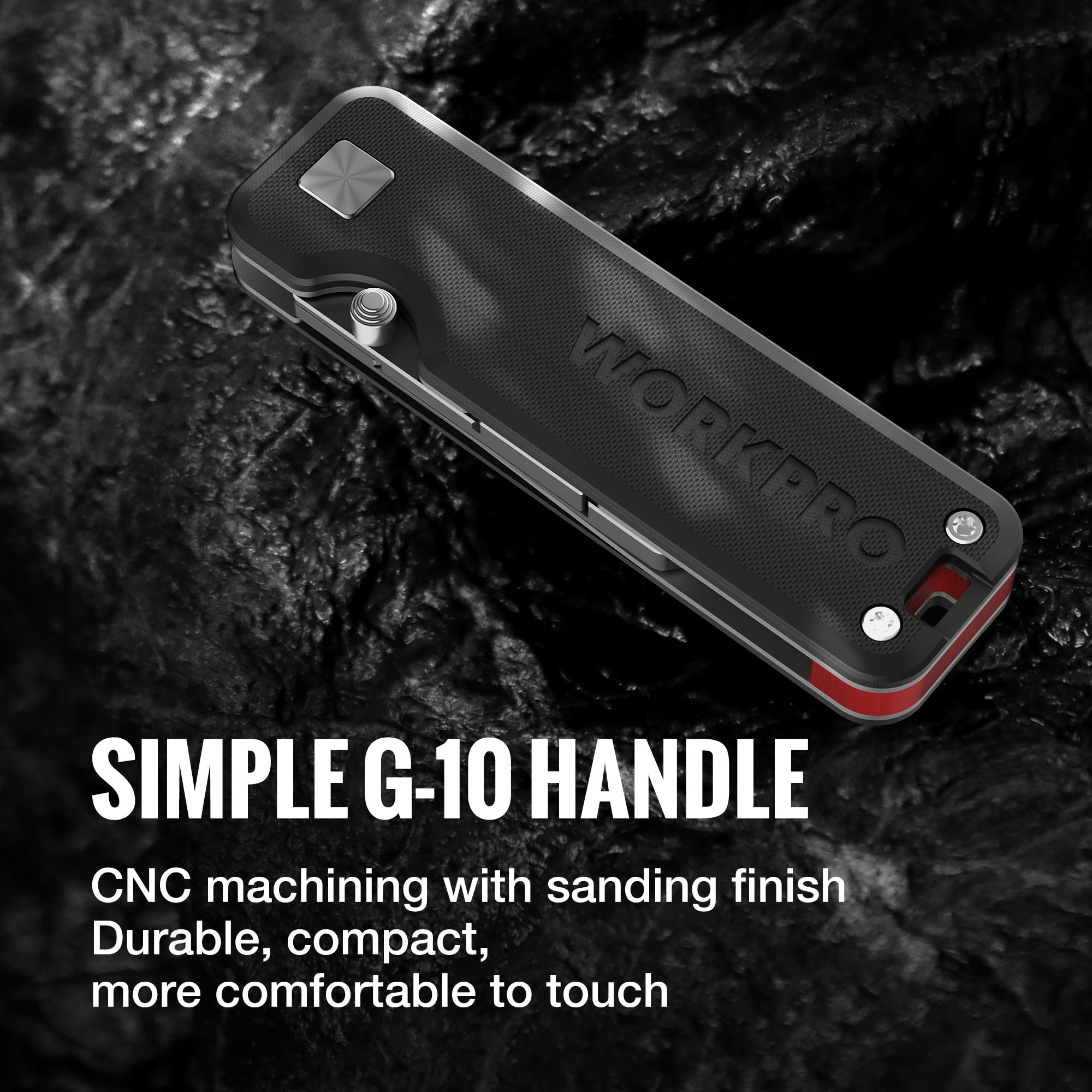 WORKPRO Knife demonstrates versatile cutting applications for DIY projects.