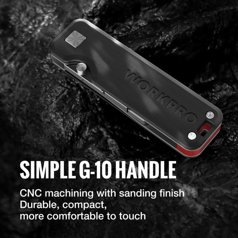 WORKPRO Knife demonstrates versatile cutting applications for DIY projects.