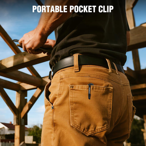 WORKPRO versatile cutter handles cardboard, rope, leather, and more.