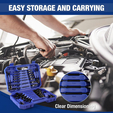 Ideal for home, auto, motorcycle and bicycle repairs.