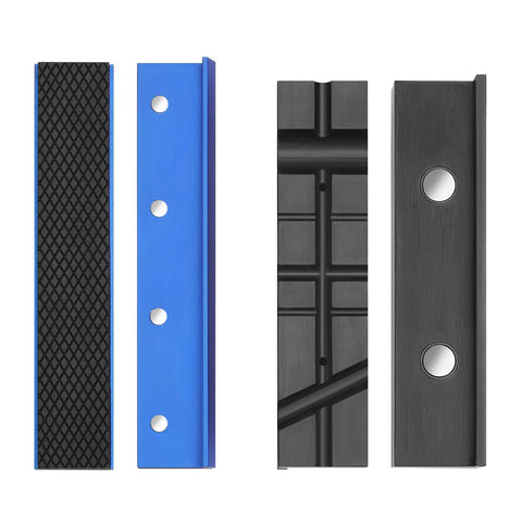 WORKPRO vise jaw pads 6in aluminum protect workpieces with a non-marring design