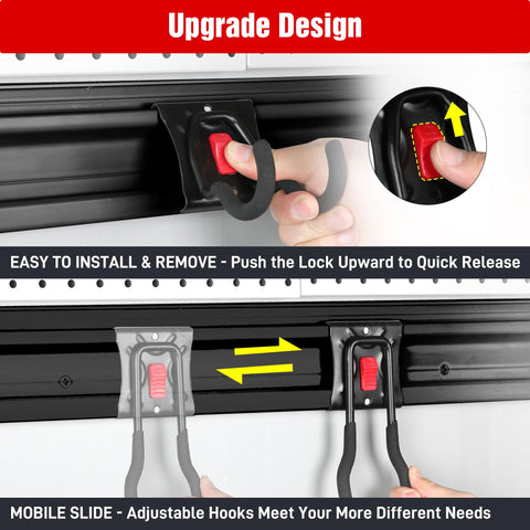 WORKPRO installation on drywall, studs, or masonry demonstrates flexible mounting