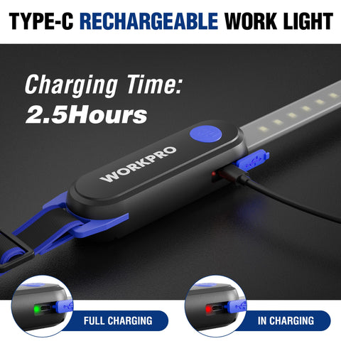 WORKPRO underhood light suited for home, garage, workshop, and emergency lighting.