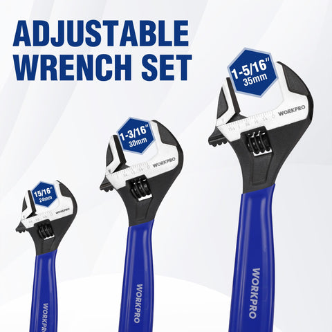 WorkPro worm-gear adjustment enables smooth and precise jaw movement
