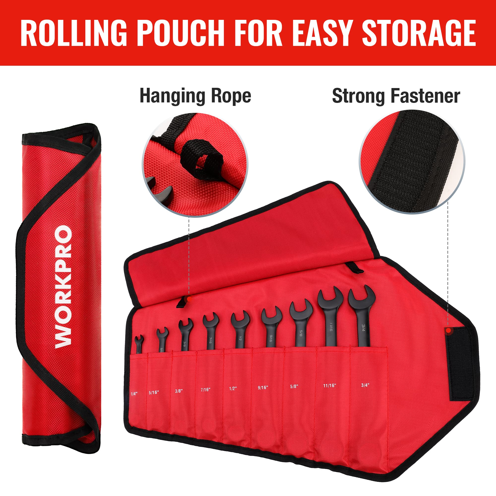 Ergonomic handles and a 5-degree swing fit tight spaces