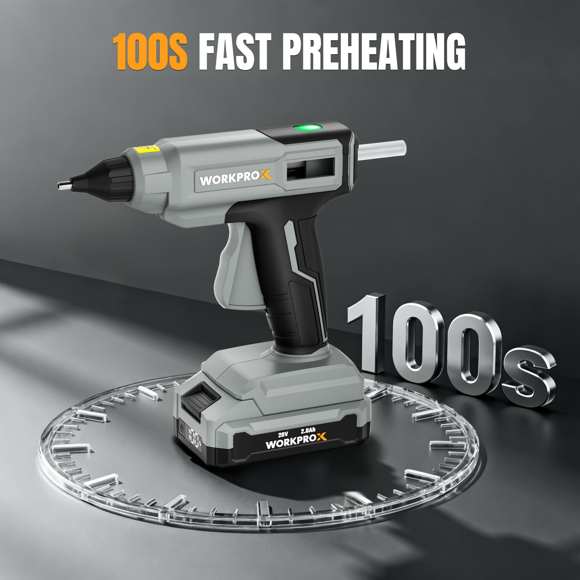 WORKPROX full kit with battery and cable ready to craft