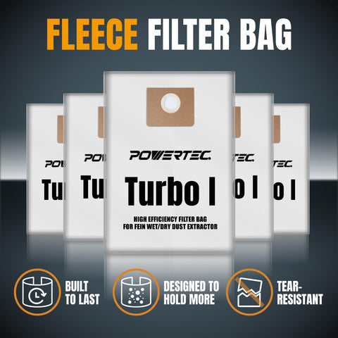 Cost-effective replacement bags ideal for busy job sites.