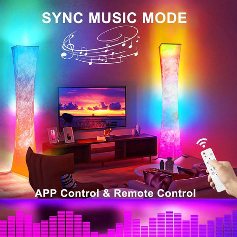 WORLD WIN lamps creating cozy room ambience in living space