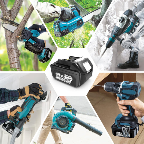 Worthmah long runtime usage with Makita tools on site