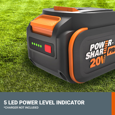 WORX 360-degree cell protection graphic highlighting vibration and impact resistance.