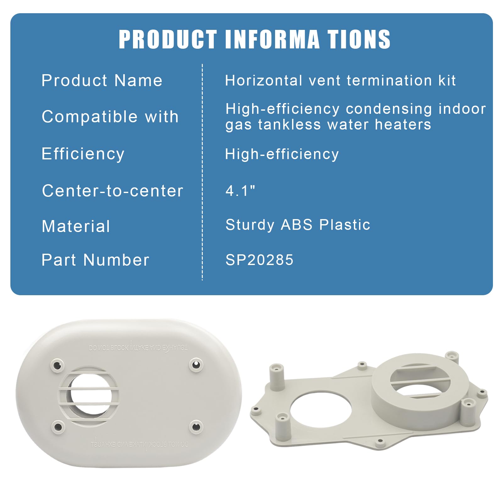 Horizontal-through-wall setup reduces visible piping