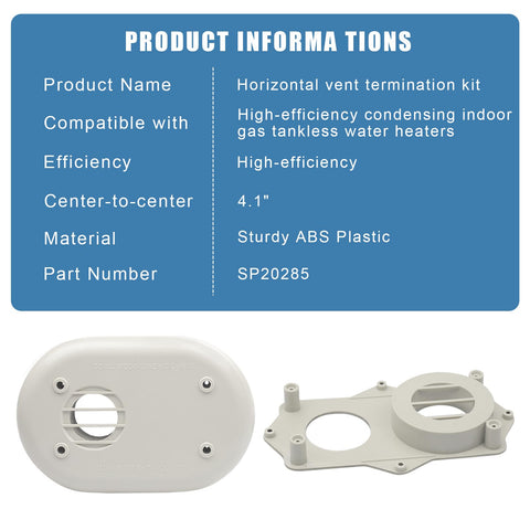 Horizontal-through-wall setup reduces visible piping