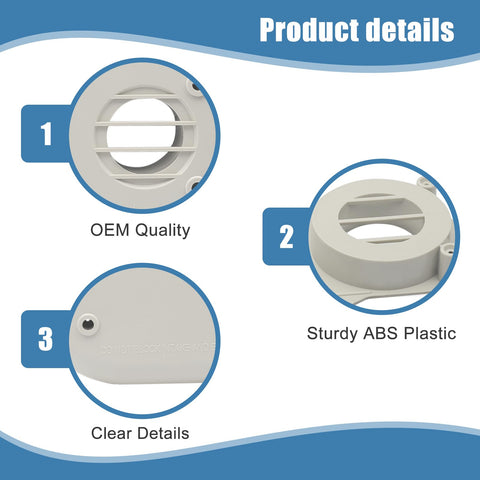 Screws included with Wosijm SP20285 for secure mounting